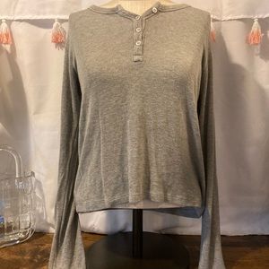 Grey Brandy Melville Long Sleeve